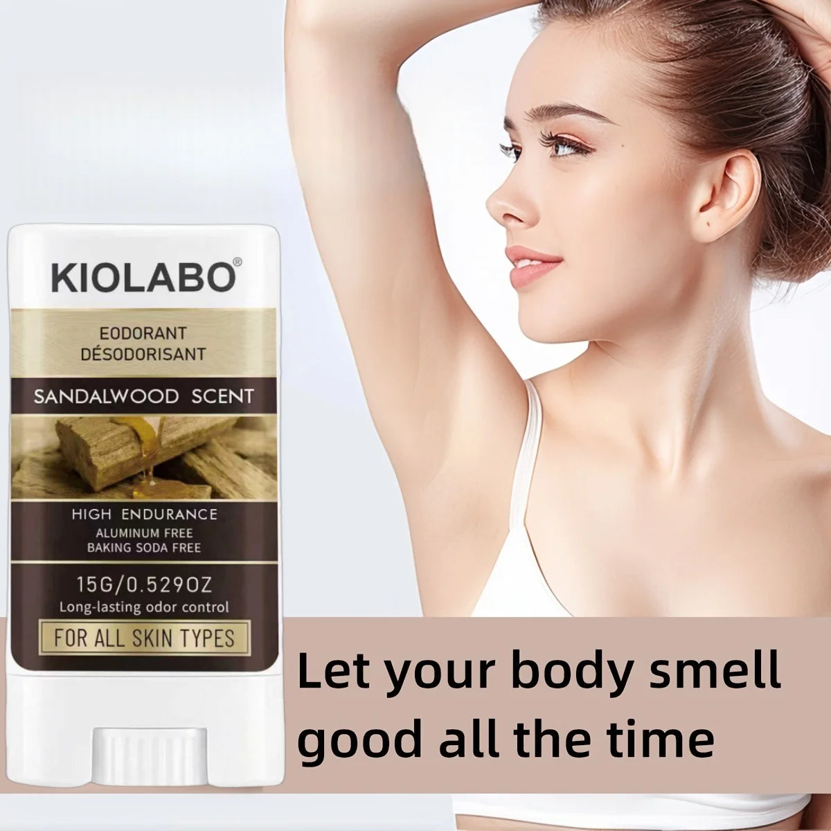 72H Long Lasting Deodorant Balm – Gentle Invisible Stick