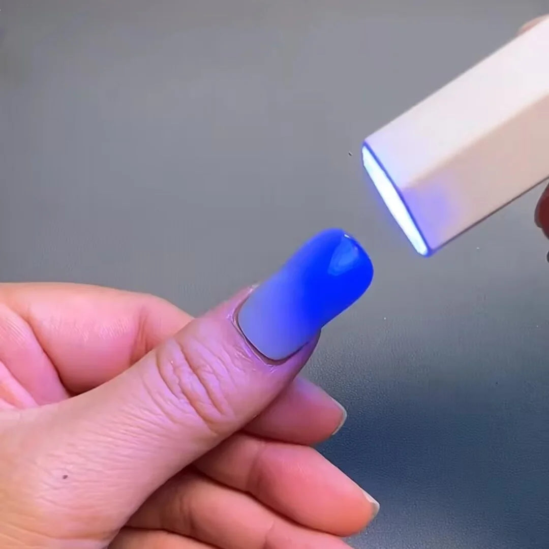 Semi-Cured Gel Nail Wraps Full Cover Adhesive Stickers