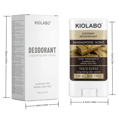 72H Long Lasting Deodorant Balm – Gentle Invisible Stick