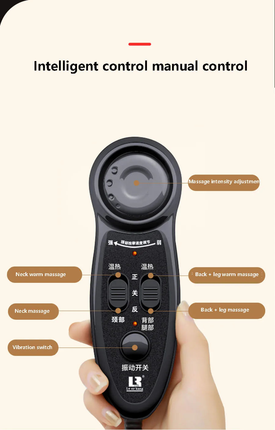 Full Body Vibration Massage Cushion For Home Relaxation