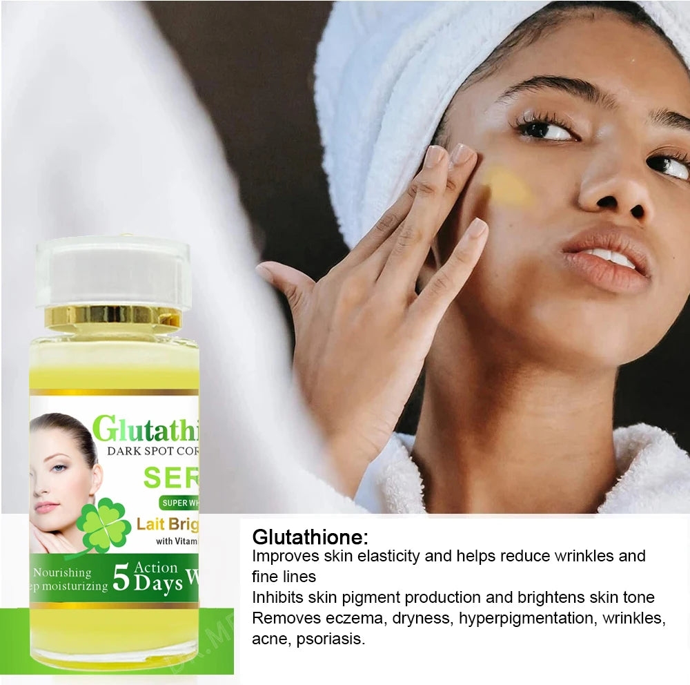 Glutathione Face Serum With Vitamin C & E For Dark Spots