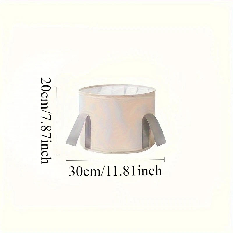 Foldable Foot Soak Bucket Bag – Portable Heat-Preserving Tub