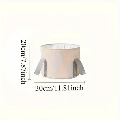 Foldable Foot Soak Bucket Bag – Portable Heat-Preserving Tub