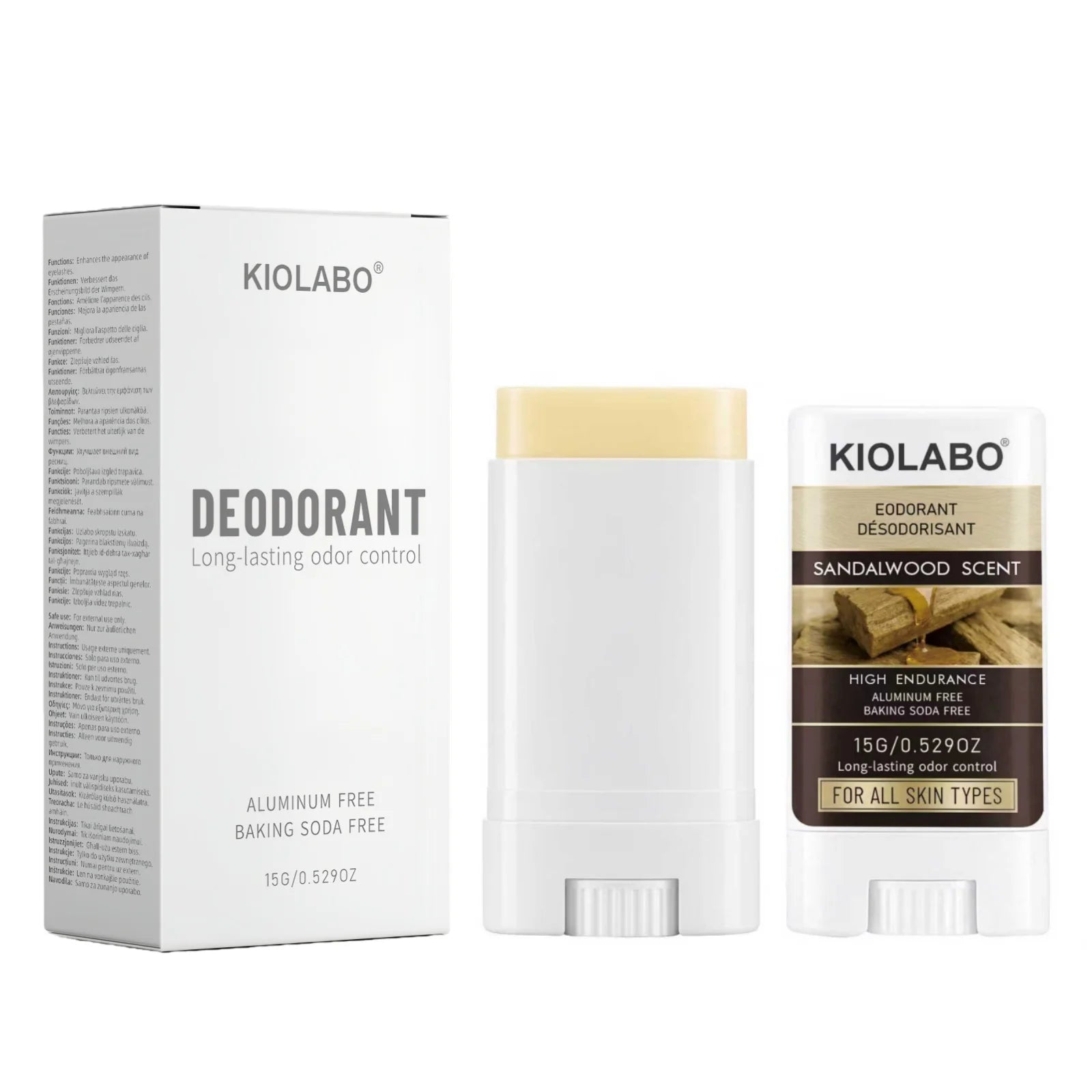 72H Long Lasting Deodorant Balm – Gentle Invisible Stick